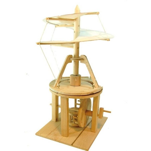 Leonardo Da Vinci Helicopter - Picture 1 of 4